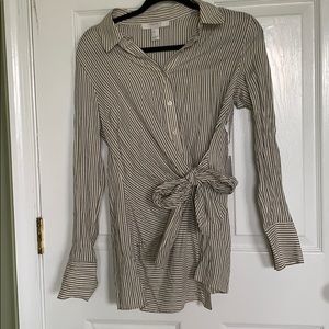 NWT Striped Blouse